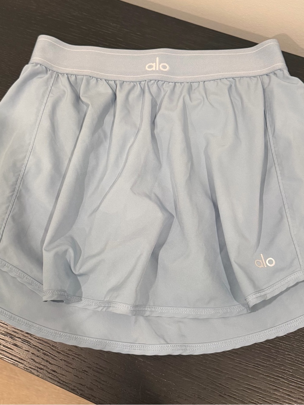 Alo Match Point Tennis Skirt - Light Provence Blue
